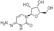 structure of CAS# 57294-74-3, N4-Aminocytidine