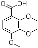 2,3,4-Trimethoxybenzoic acid molecular structure (CAS 573-11-5)