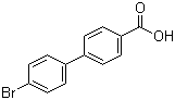 structure of CAS# 5731-11-3, 4'-溴[1,1'-联苯]-4-甲酸