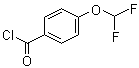 4-(Difluoromethoxy)benzoyl chloride molecular structure (CAS 57320-63-5)