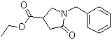 structure of CAS# 5733-87-9, Ethyl 1-benzyl-5-oxopyrrolidine-3-carboxylate