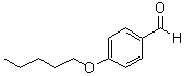CAS # 5736-91-4, 4-Pentoxybenzaldehyde, 4-n-Pentoxybenzaldehyde, NSC 69105, p-(Pentyloxy)benzaldehyde, p-Pentoxybenzaldehyde