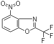 structure of CAS# 573759-00-9, 4-Nitro-2-(trifluoromethyl)benzoxazole