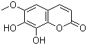 CAS # 574-84-5, Fraxetin, 7,8-Dihydroxy-6-methoxycoumarin, 7,8-Dihydroxy-6-methoxy-2-benzopyrone