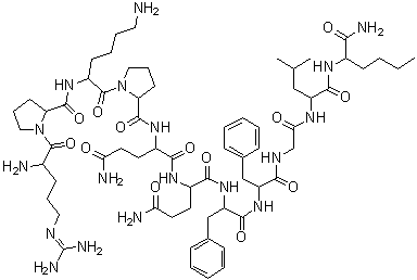 CAS 登录号：57462-42-7, 11-L-正亮氨酰胺物质 P