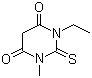 CAS # 57481-63-7, 1-Ethyl-3-methyl-2-thiobarbituric acid, Dihydro-1-ethyl-3-methyl-2-thioxo-4,6(1H,5H)-pyrimidinedione