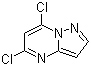 structure of CAS# 57489-77-7, 5,7-二氯吡唑并[1,5-a]嘧啶