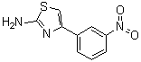 structure of CAS# 57493-24-0, 4-(3-硝基苯基)噻唑-2-胺