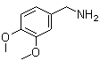 CAS # 5763-61-1, Veratrylamine, 3,4-Dimethoxybenzylamine