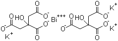 CAS # 57644-54-9, Bismuth tripotassium dicitrate