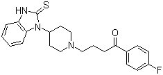 CAS # 57648-21-2, Timiperone, Timeperone, 4-[4-(2,3-Dihydro-2-thioxo-1H-benzimidazol-1-yl)-1-piperidinyl]-1-(4-fluorophenyl)-1-butanone
