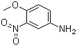 CAS 登录号：577-72-0, 4-甲氧基-3-硝基苯胺