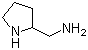 structure of CAS# 57734-57-3, (2-Pyrrolidinyl)methylamine
