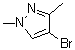 4-Bromo-1,3-dimethyl-1H-pyrazole molecular structure (CAS 5775-82-6)