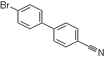 CAS # 57774-35-3, 4-(4'-Bromophenyl)benzonitrile, 4'-Bromo[1,1'-biphenyl]-4-carbonitrile, 4-Bromo-4'-cyanobiphenyl, 4'-Bromo-4-cyanobiphenyl