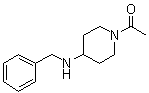 1-Acetyl-N-(phenylmethyl)-4-piperidinamine molecular structure (CAS 577778-36-0)