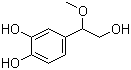 CAS 登录号：577976-26-2, 4-(2-羟基-1-甲氧基乙基)-1,2-苯二酚