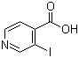 structure of CAS# 57842-10-1, 3-Iodoisonicotinic acid
