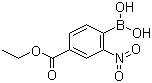 CAS # 5785-70-6, 4-Ethoxycarbonyl-2-nitrophenylboronic acid, (4-Ethoxycarbonyl-2-nitrophenyl)boronic acid