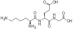 CAS # 57866-06-5, L-Lysyl-L-alpha-glutamylglycine