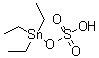 CAS 登录号：57875-67-9, 硫酸单(三乙基锡烷基)酯