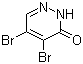 structure of CAS# 5788-58-9, 4,5-Dibromopyridazin-3-one