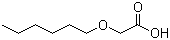 CAS # 57931-25-6, Hexoxyacetic acid, (Hexyloxy)acetic acid, NSC 294110