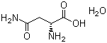 structure of CAS# 5794-24-1, D-天冬酰胺一水物