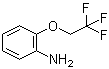 CAS # 57946-60-8, 2-(2,2,2-Trifluoroethoxy)benzenamine, 2-(2,2,2-Trifluoroethoxy)aniline