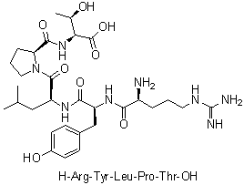 structure of CAS# 57966-42-4, 原肠肽 (黑脚硬蜱)