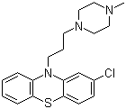 Prochlorperazine molecular structure (CAS 58-38-8)