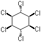 Lindane molecular structure (CAS 58-89-9)