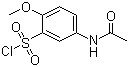 CAS # 5804-73-9, 5-Acetylamino-2-methoxybenzenesulfonyl chloride