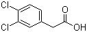 CAS # 5807-30-7, 3,4-Dichlorophenylacetic acid, 3,4-Dichlorobenzeneacetic acid, 2-(3,4-Dichlorophenyl)acetic acid