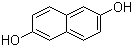 CAS # 581-43-1, 2,6-Naphthalenediol, 2,6-Dihydroxynaphthalene, Naphthalene-2,6-diol