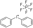 structure of CAS# 58109-40-3, 二苯基碘鎓六氟磷酸盐