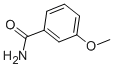 structure of CAS# 5813-86-5, 3-Methoxybenzamide