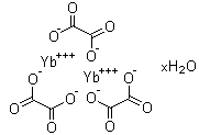 CAS 登录号：58176-74-2, 乙二酸镱盐水合物
