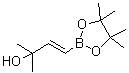 structure of CAS# 581802-26-8, (E)-(3-羟基-3-甲基丁烯-1-基)硼酸频哪醇酯