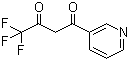 CAS # 582-73-0, 4,4,4-Trifluoro-1-(pyridine-3-yl)butane-1,3-dione