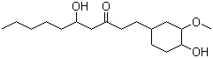 CAS 登录号：58253-27-3, 5-羟基-1-(4-羟基-3-甲氧基-环己基)癸-3-酮