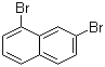 1,7-Dibromonaphthalene molecular structure (CAS 58258-65-4)