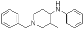 CAS # 58329-00-3, 3-Methyl-N-phenyl-1-(phenylmethyl)-4-piperidinamine