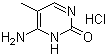 5-甲基胞嘧啶盐酸盐分子结构 (CAS 58366-64-6)
