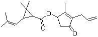 Allethrin molecular structure (CAS 584-79-2)