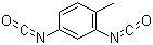 Tolylene-2,4-diisocyanate molecular structure (CAS 584-84-9)