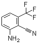 structure of CAS# 58458-11-0, 2-氨基-6-三氟甲基苯甲腈