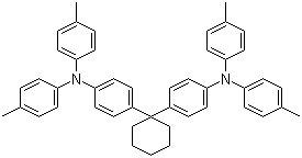 CAS 登录号：58473-78-2, 4,4'-环己基二[N,N-二(4-甲基苯基)苯胺]