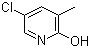 structure of CAS# 58498-61-6, 5-氯-2-羟基-3-甲基吡啶
