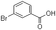 3-Bromobenzoic acid molecular structure (CAS 585-76-2)